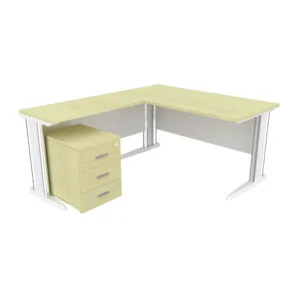 L-Shaped manager table Set II