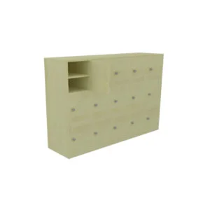 30 pairs shoe cabinet, solid doors