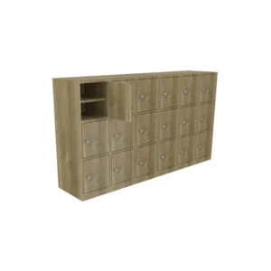 36 pairs shoe cabinet, solid doors